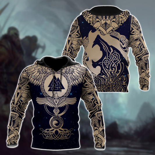 Viking 3D Printed Unisex Shirts PD22042102