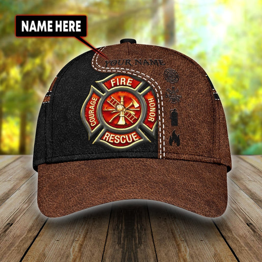 Customize Name Firefighter Classic Cap