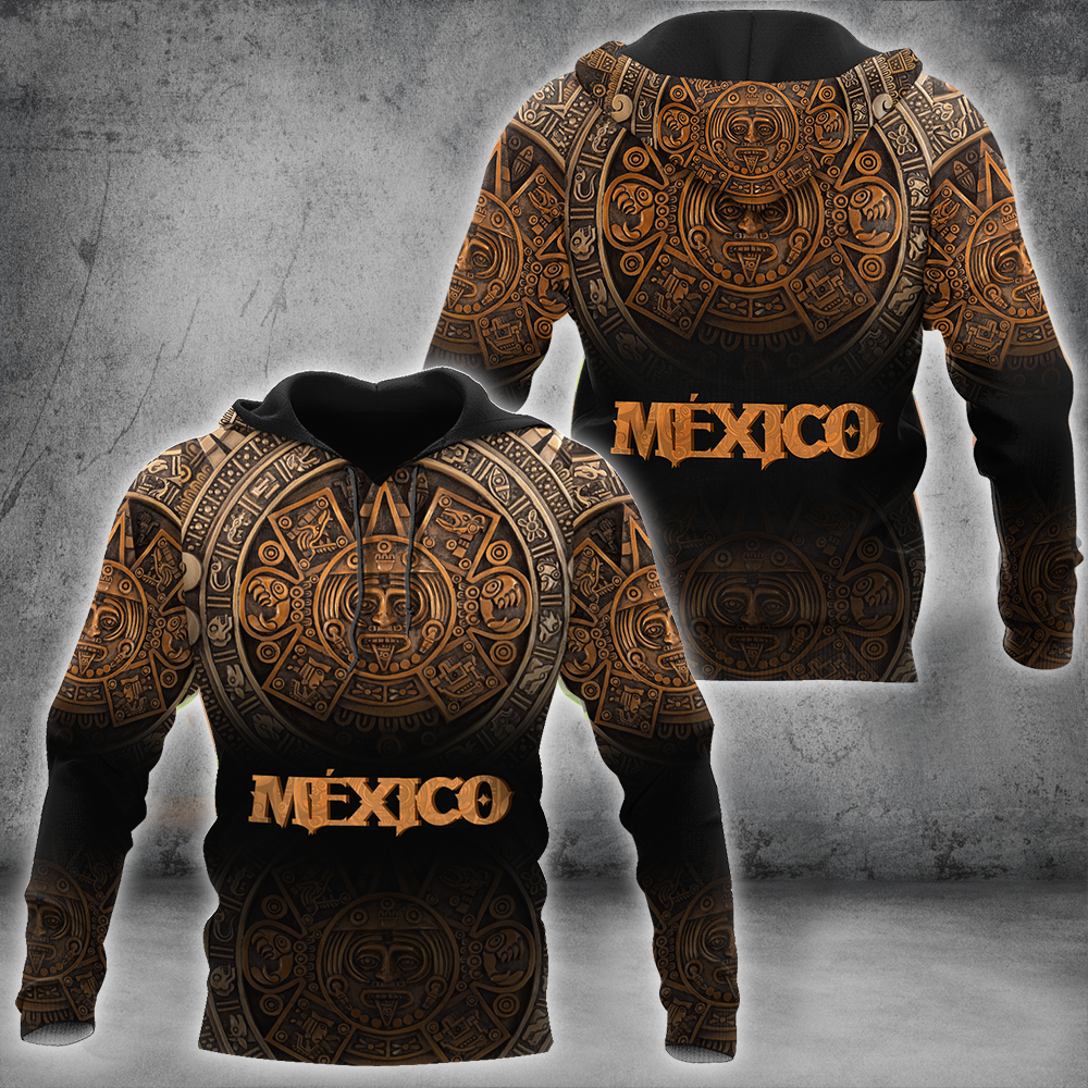 Aztec Mexico Hoodie Personalized 3D All Over Printed Shirts