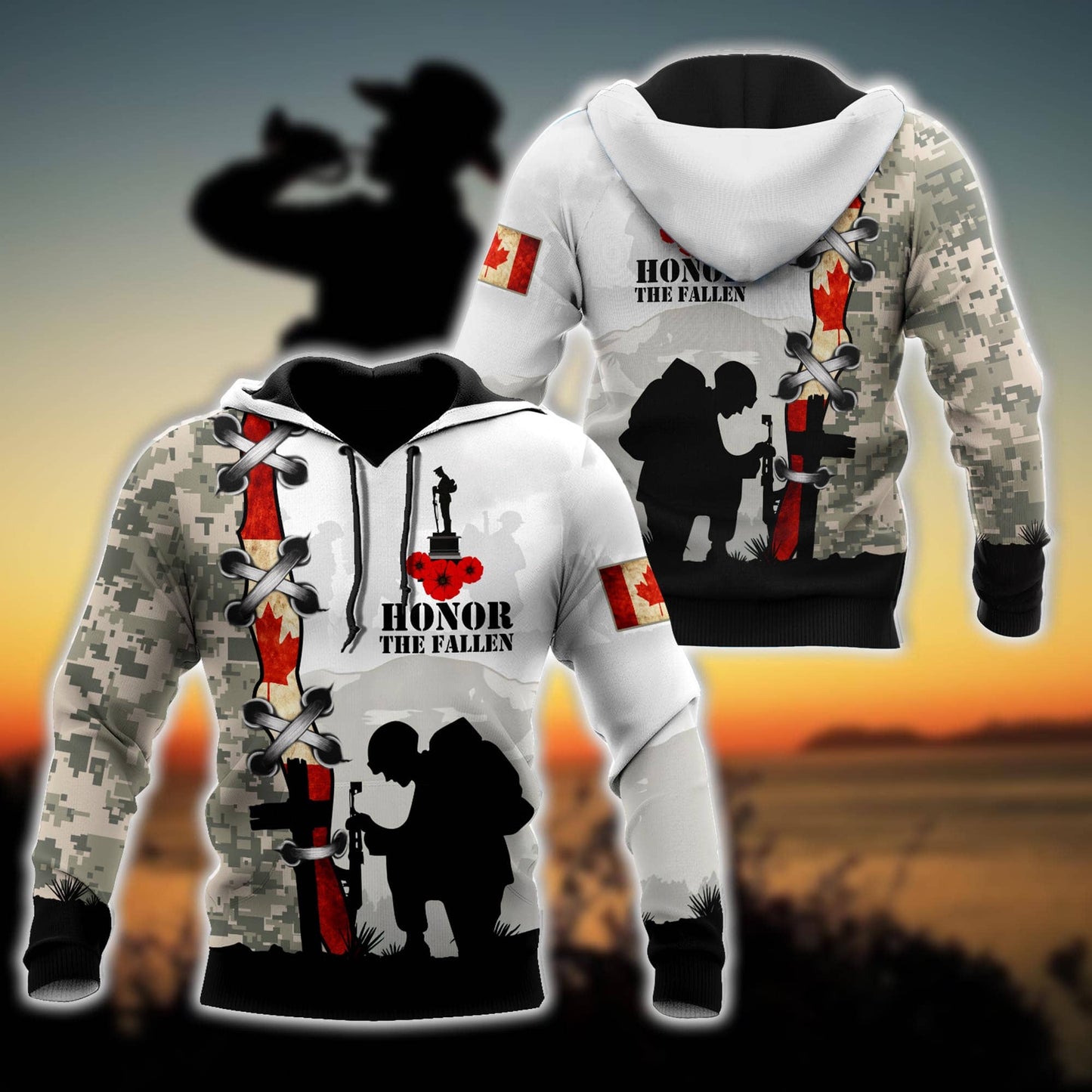 Canada Day No33 Premium Unisex Hoodie