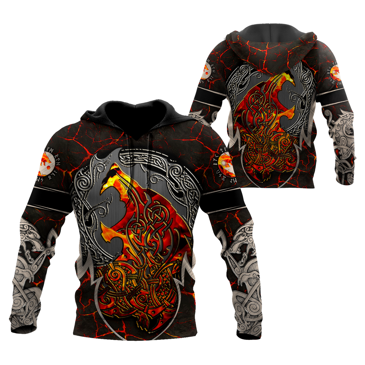Viking 3D All Over Printed Unisex Shirts