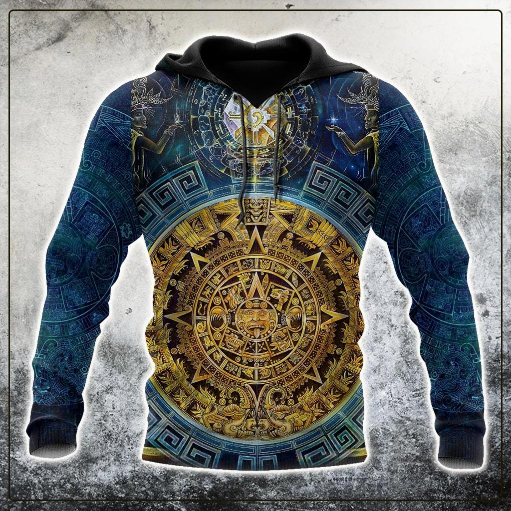 Aztec Mexico 3D All Over Printed Unisex Shirts