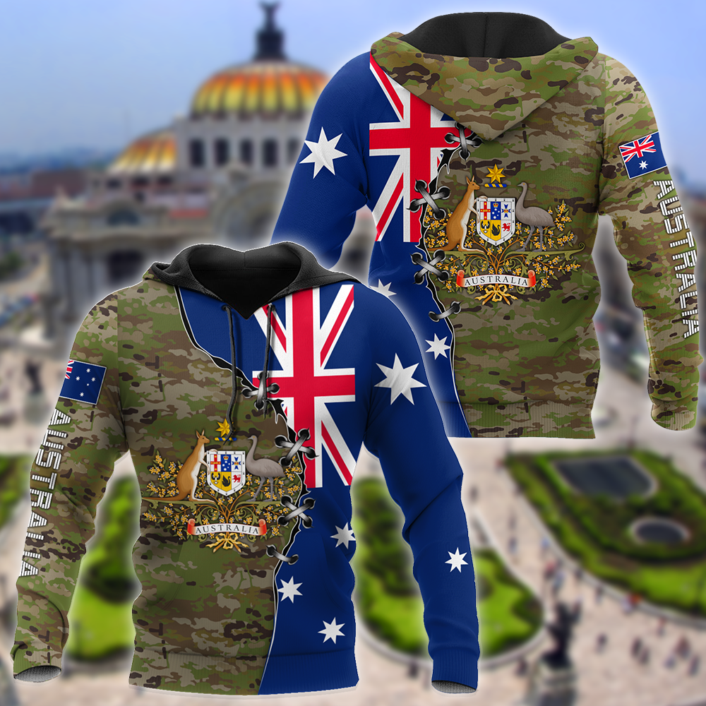 The Australian Army 3D All Over Printed Shirts For Men And Women VP10032104