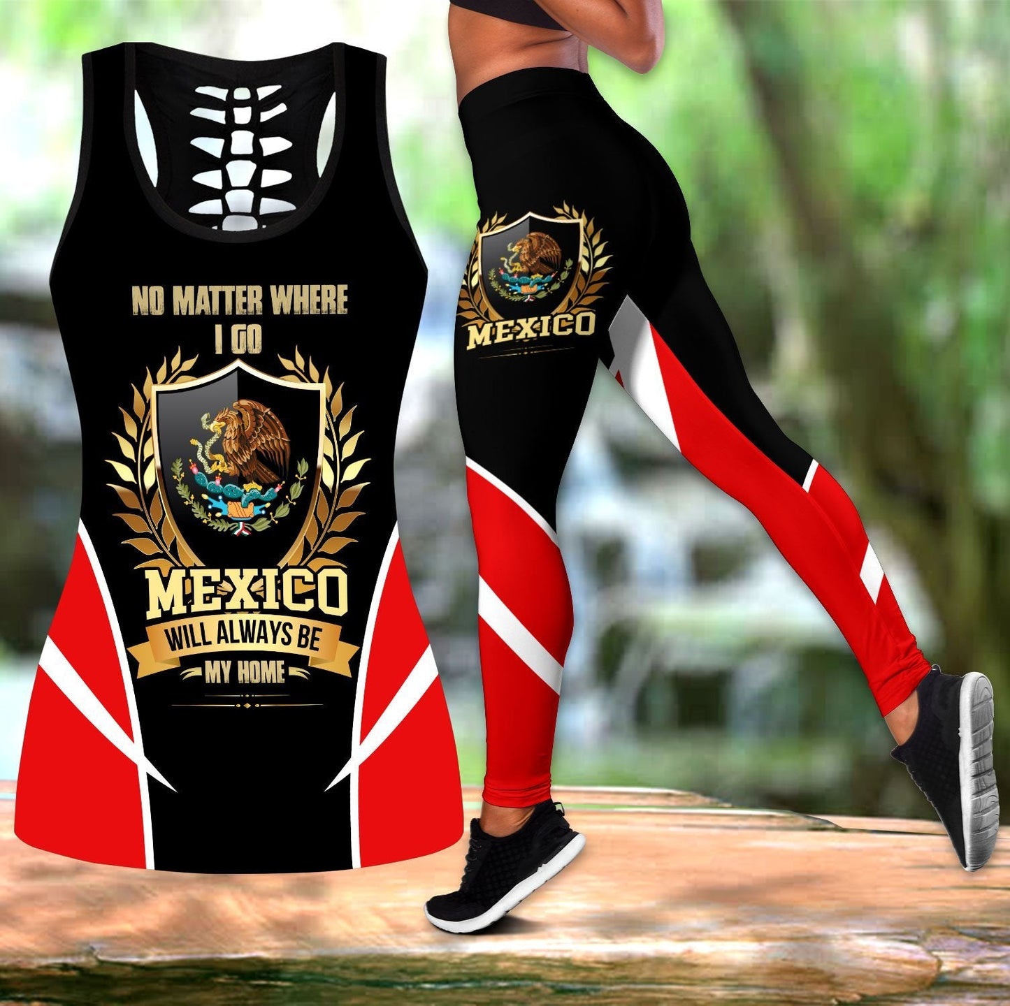 Aztec Mexico Combo Legging + Tank Top