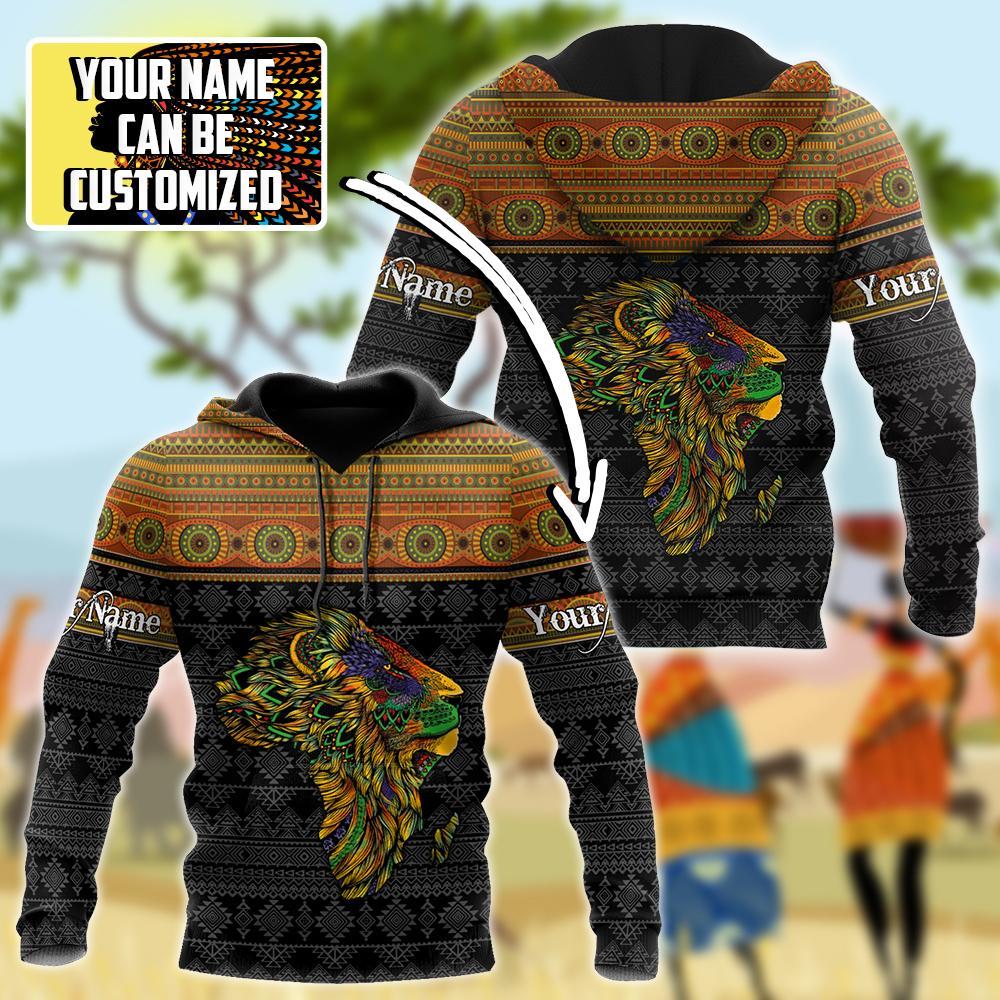 African American Persionalized Your Name 3D All Over Printed Shirts JJ28052101 KT
