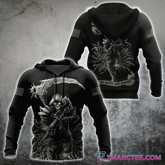 That Which Doesn't Kill Me, Had Better Start Running Veteran 3D All Over Printed Unisex Shirts