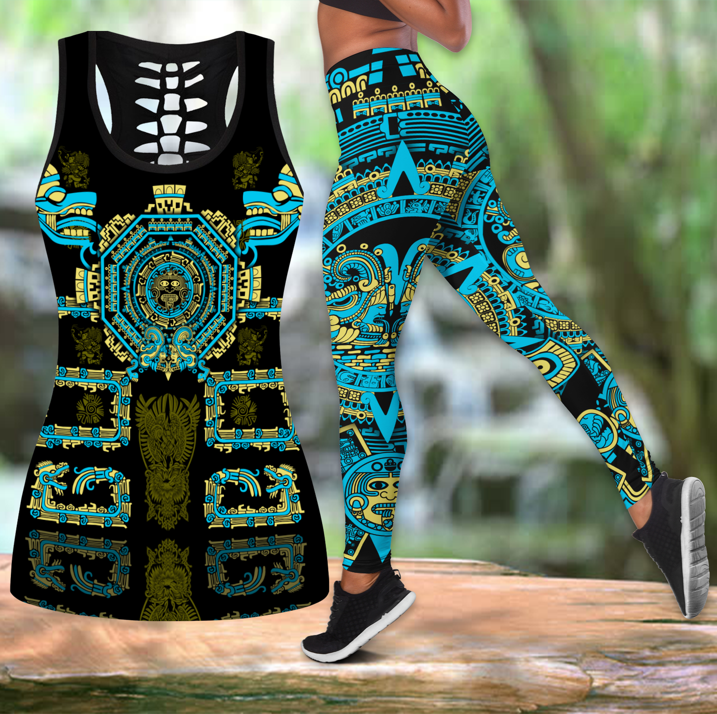 Aztec Mexico Combo Legging + Tank Top