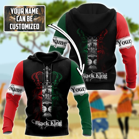 African American Persionalized Your Name 3D All Over Printed Shirts JJ27052102 KT