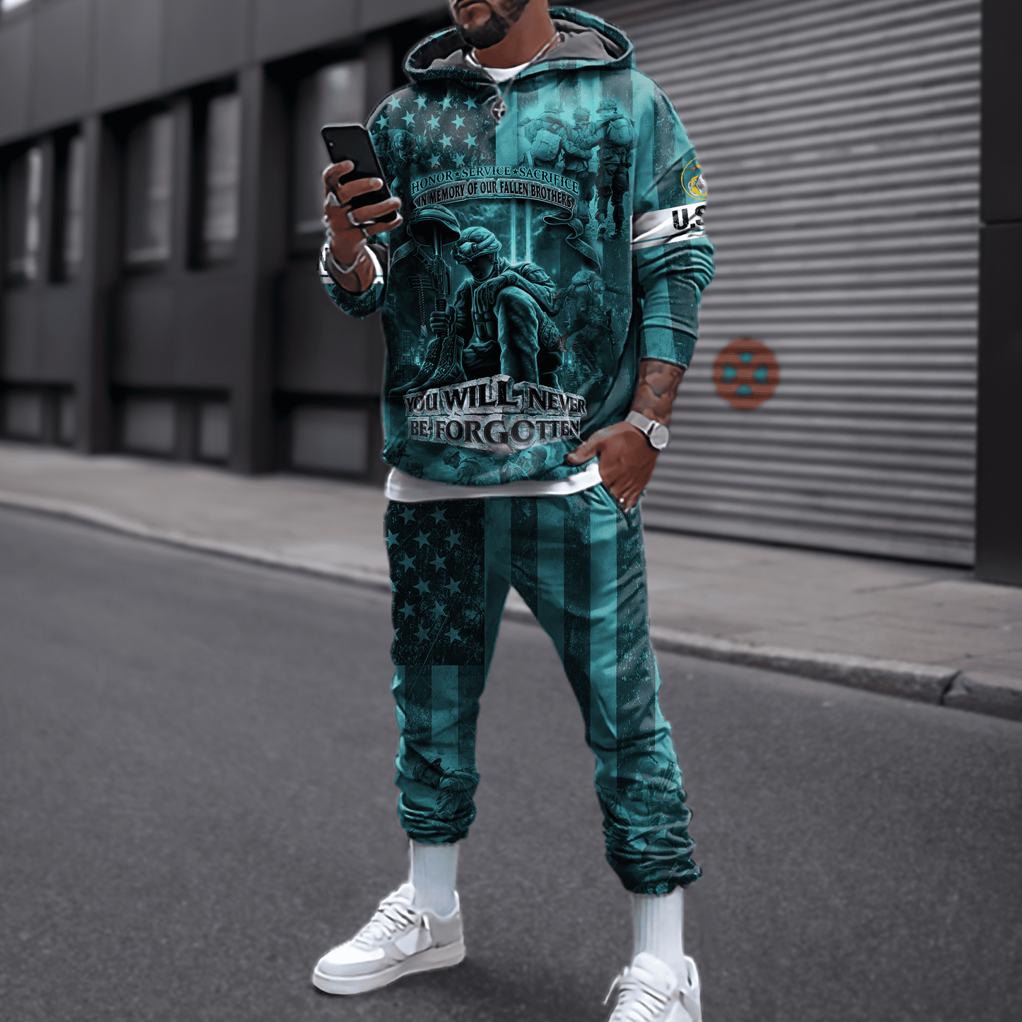 US Veteran You Will Never Be Forgotten 3D All Over Printed Unisex Shirts HN14102102