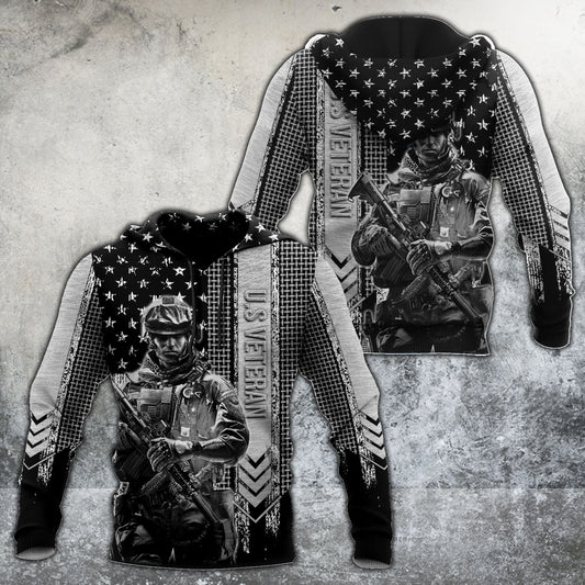 US Army Veteran Camo 3D All Over Printed