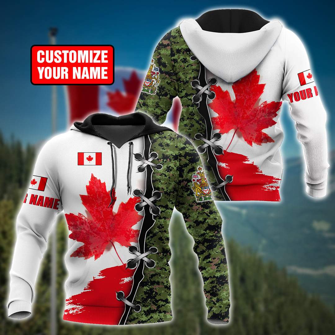 Canada Day No27 Personalize Premium Unisex Hoodie