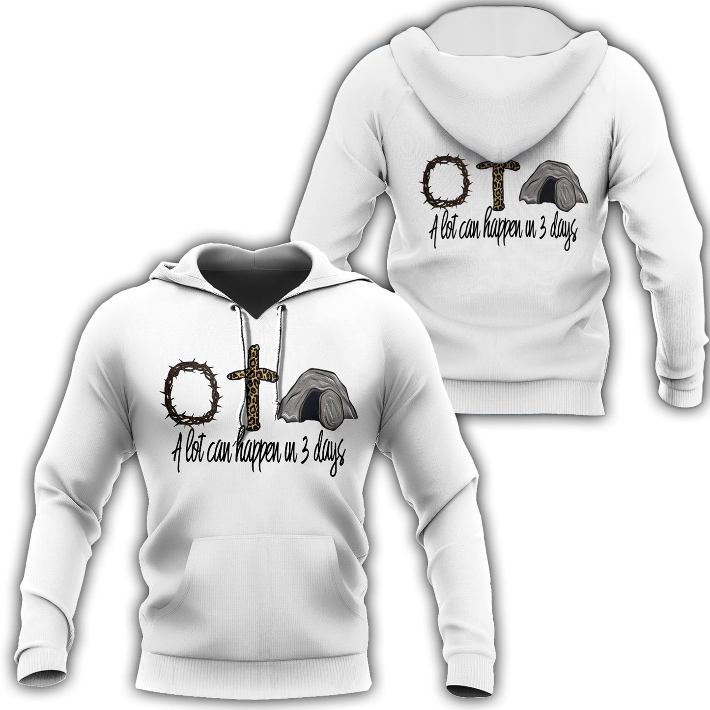 A Lot Can Happen in 3 Days - T-Shirt Style for Men and Women