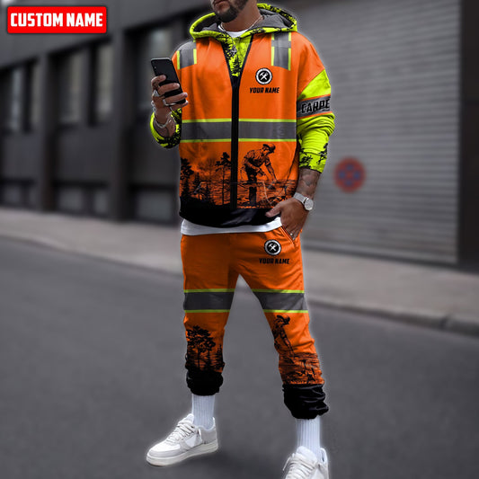 Tmarc Tee Personalized Name Carpenter 3D Printed Combo Hoodie + Sweatpants NTN08062105