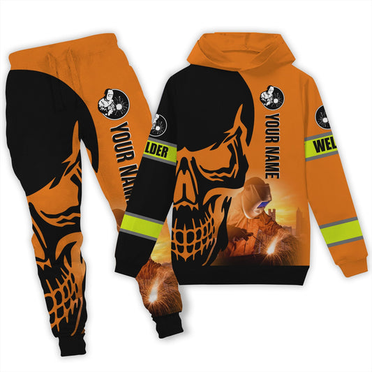 Tmarc Tee Personalized Welder Sweatpant & Hoodie Welding Combo