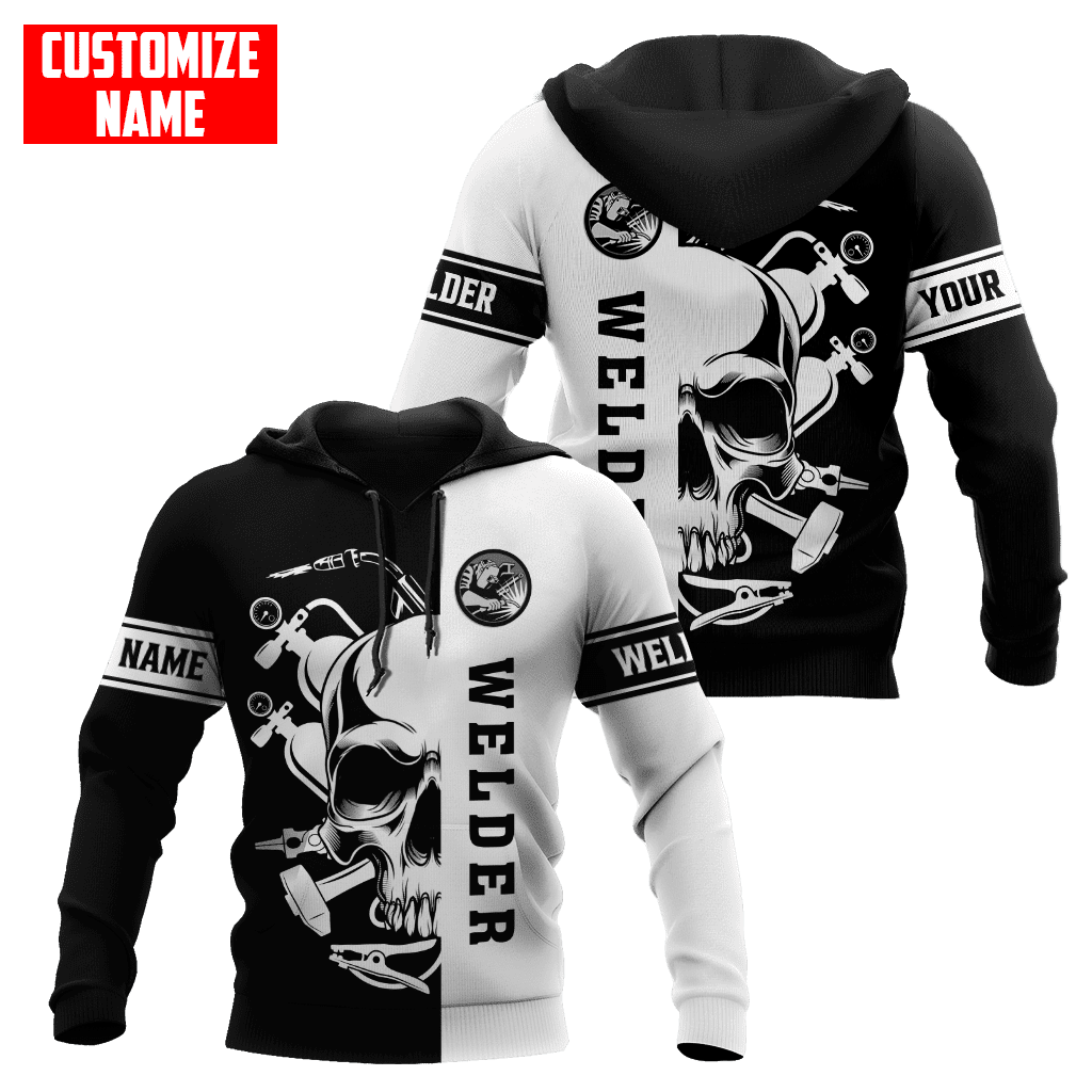 Tmarc Tee Personalized Welder Apparel Skull Welding