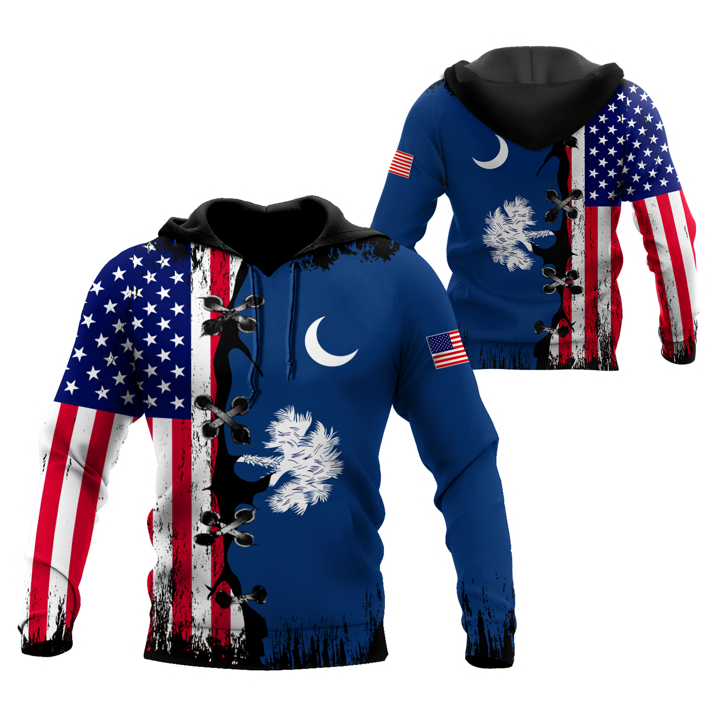 American Honduras 3D All Over Unisex Hoodie