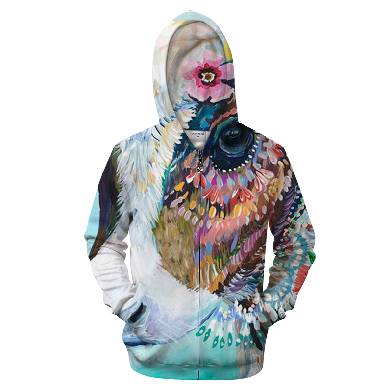 3D AOP Cow Shirt NHT051018.04-Apparel-6teenth World-Zip-Up Hoodie-S-Vibe Cosy™