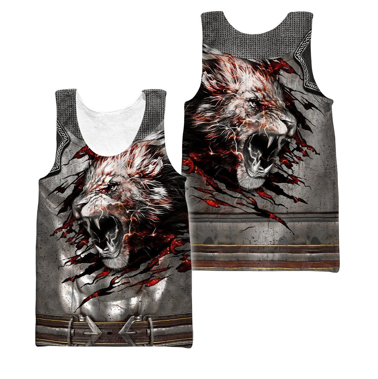 Amor Lion Tattoo 3D All Over Printed Unisex Shirt