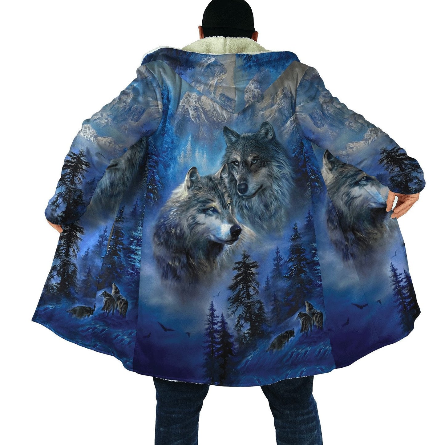 Wolf Native American 3D All Over Printed Unisex Shirts