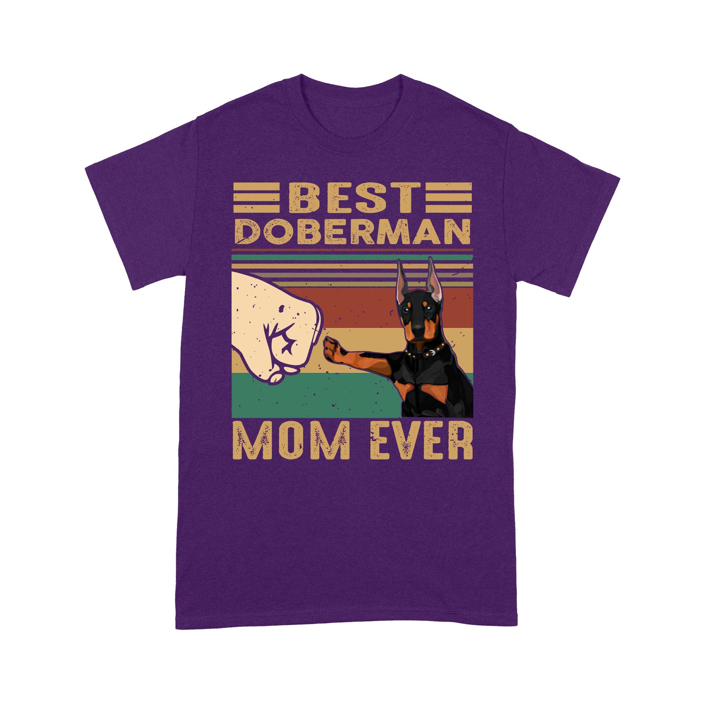 Doberman Dog T-shirt DL - Best Dog Mom T-shirt