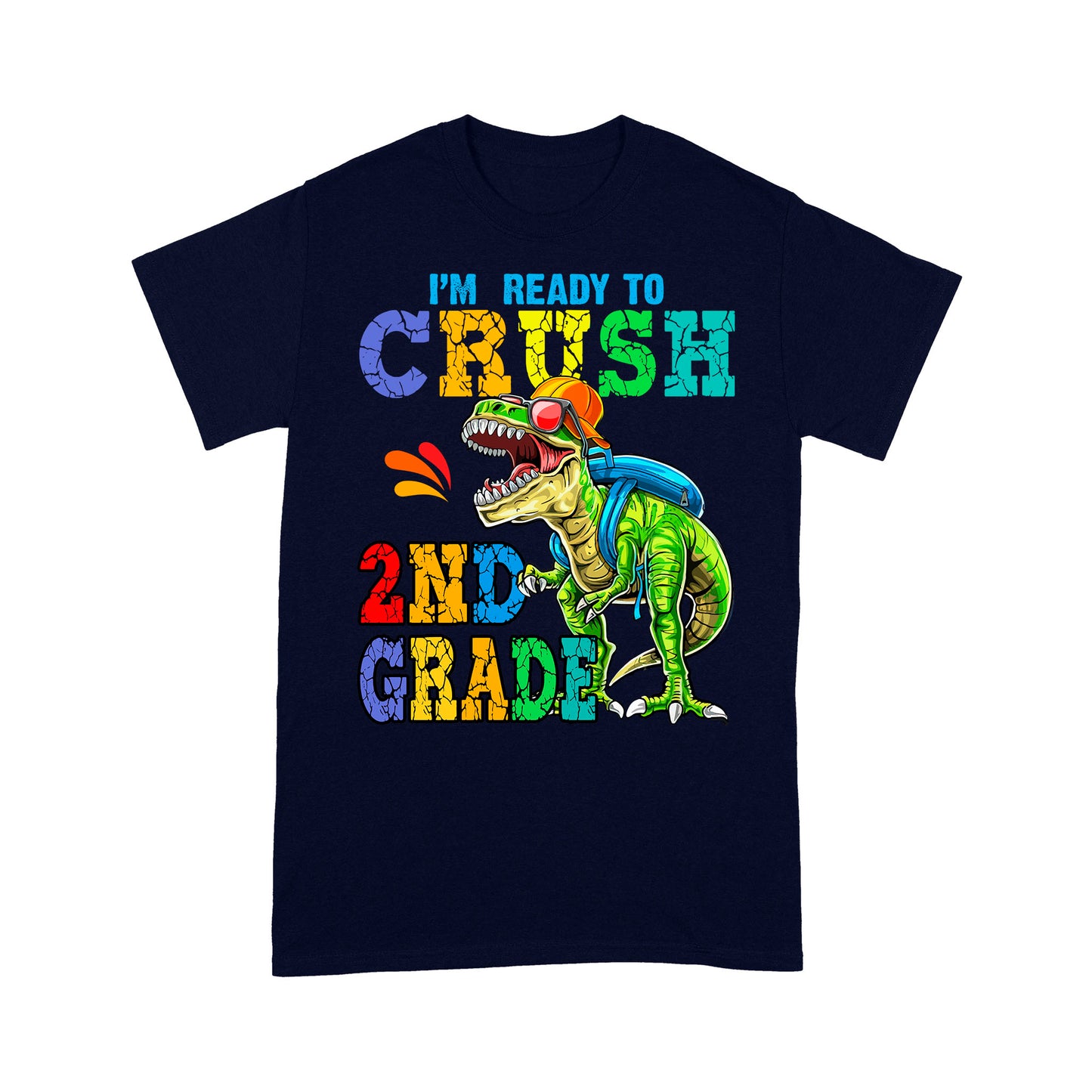 Personalized Custom Back To School Shirt, Ready To Crush 2nd Grade, Back To School Gift