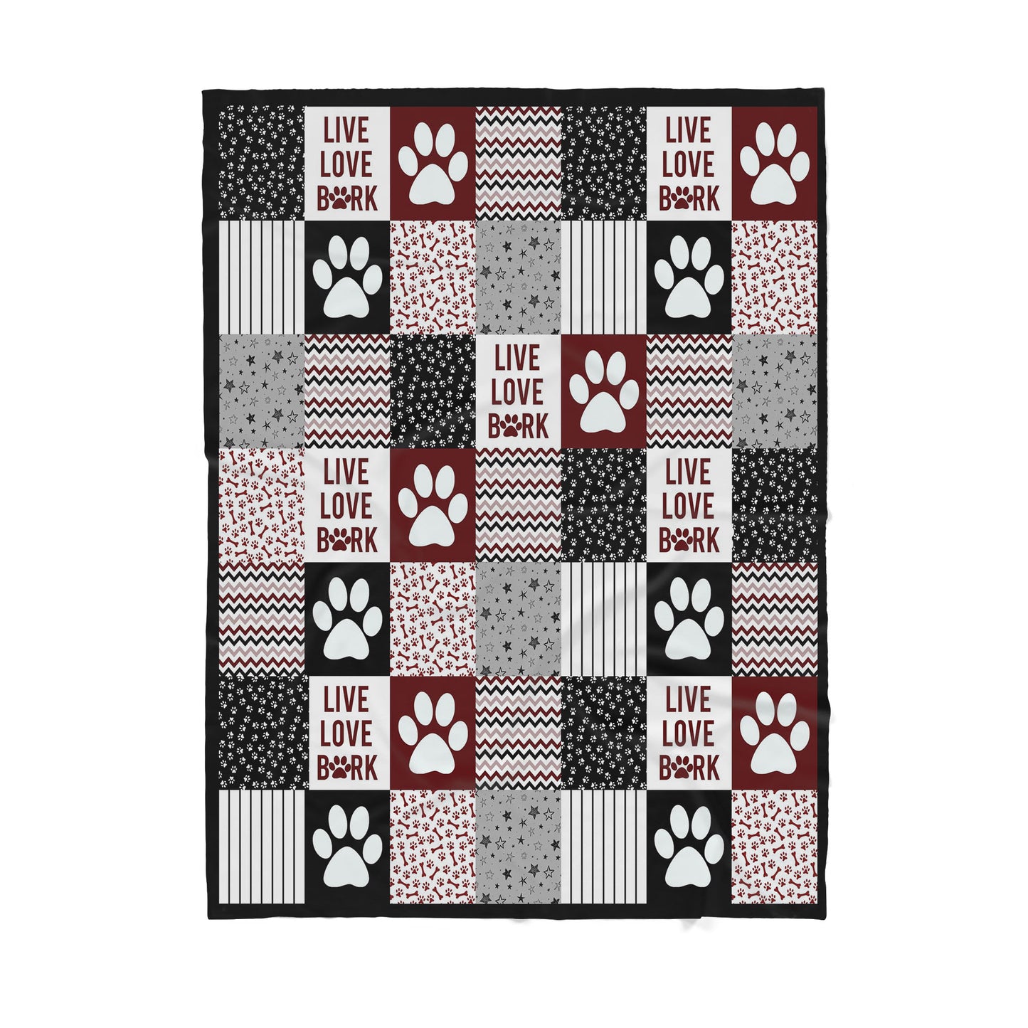 Custom Blanket Dog - Gift For Dog Mom - Sherpa Blanket HG