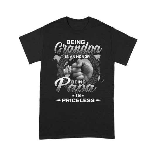 Being Papa Is Priceless Standard T-shirt