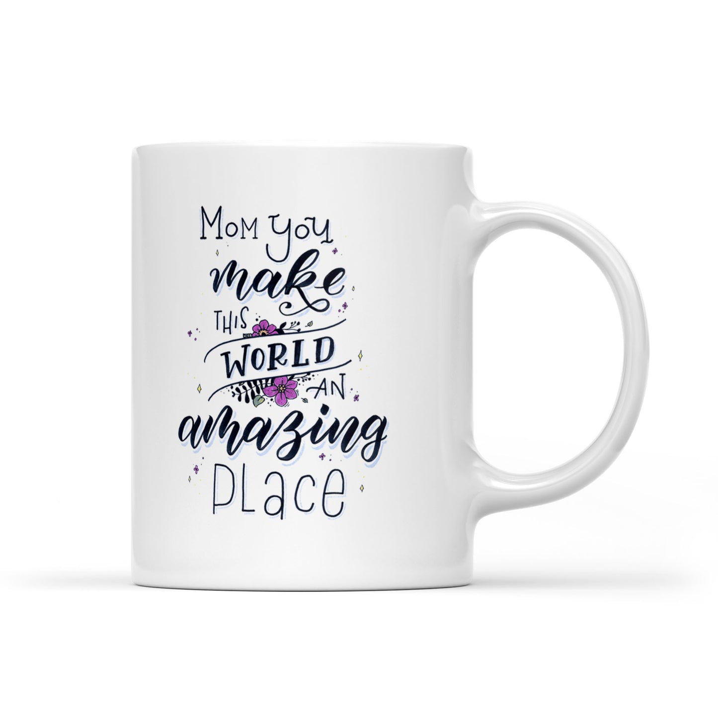Best Gift For Mother White Mug This World An Amazing Place