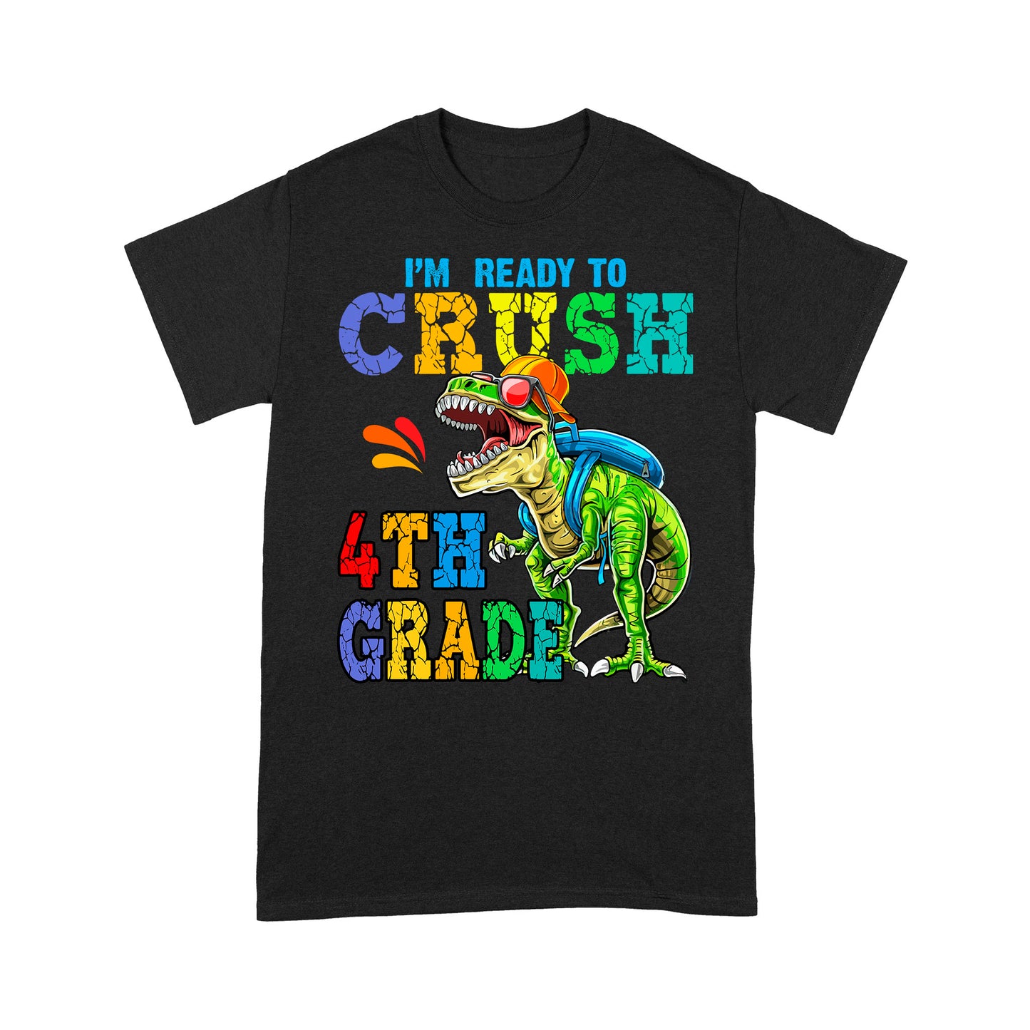 Personalized Custom Back To School Shirt, Ready To Crush 4th Grade, Back To School Gift