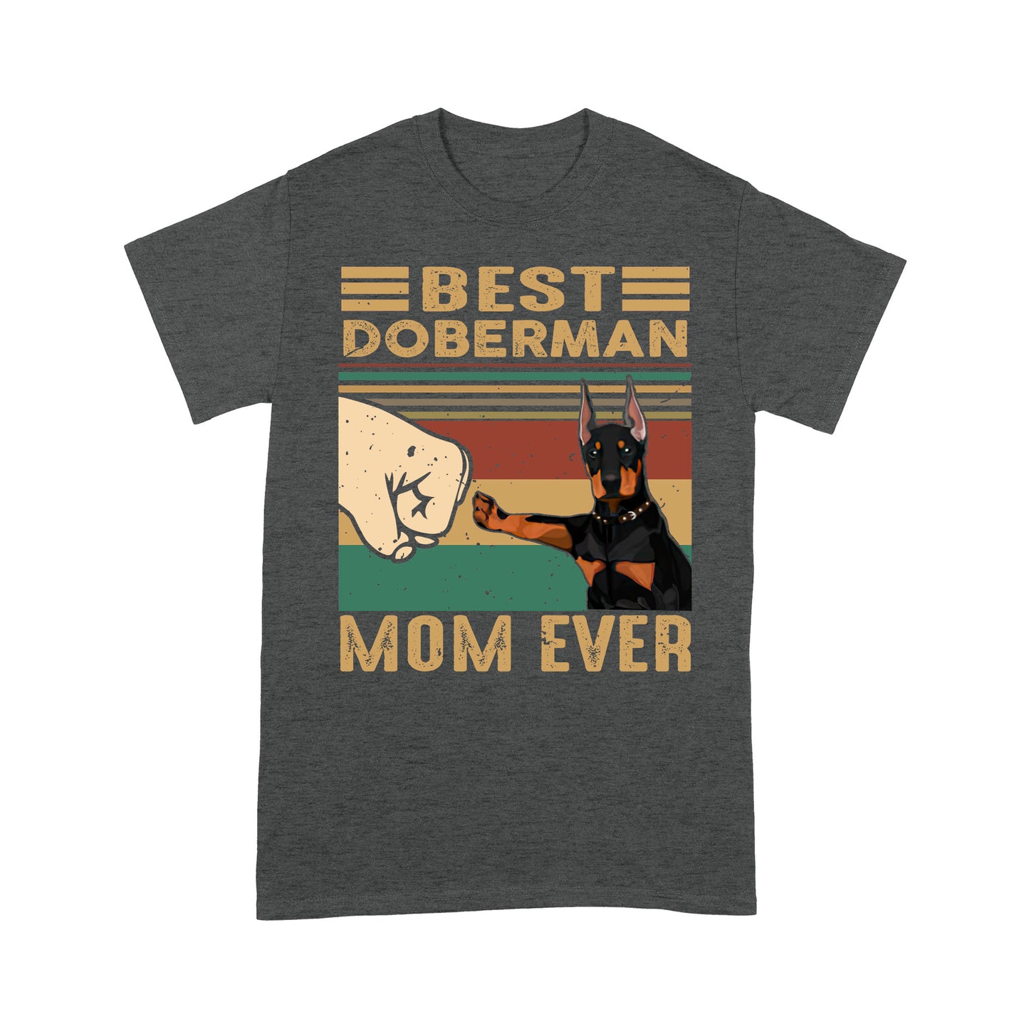 Doberman Dog T-shirt DL - Best Dog Mom T-shirt