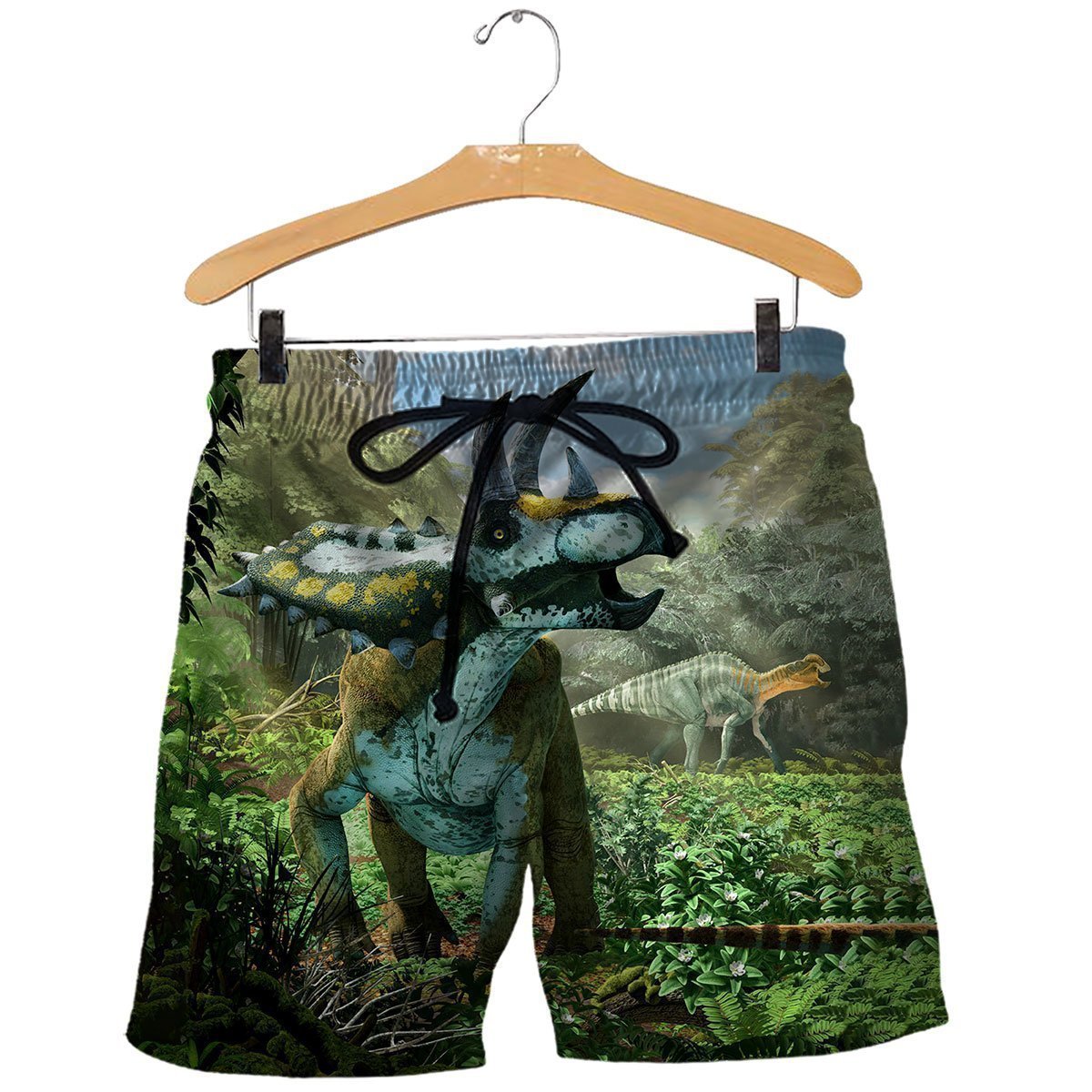 3D All Over Printed Coahuilaceratops Dinosaurs Art Shirts And Shorts - Amaze Style™-3D All Over Printed Clothes