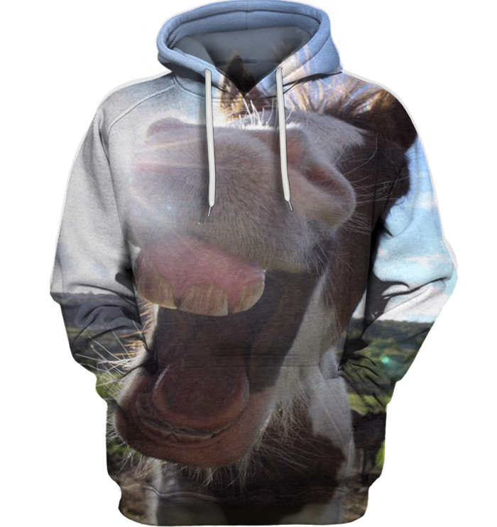 3D All Over Print Funny Donkey Shirt-Apparel-6teenth World-Hoodie-S-Vibe Cosy™