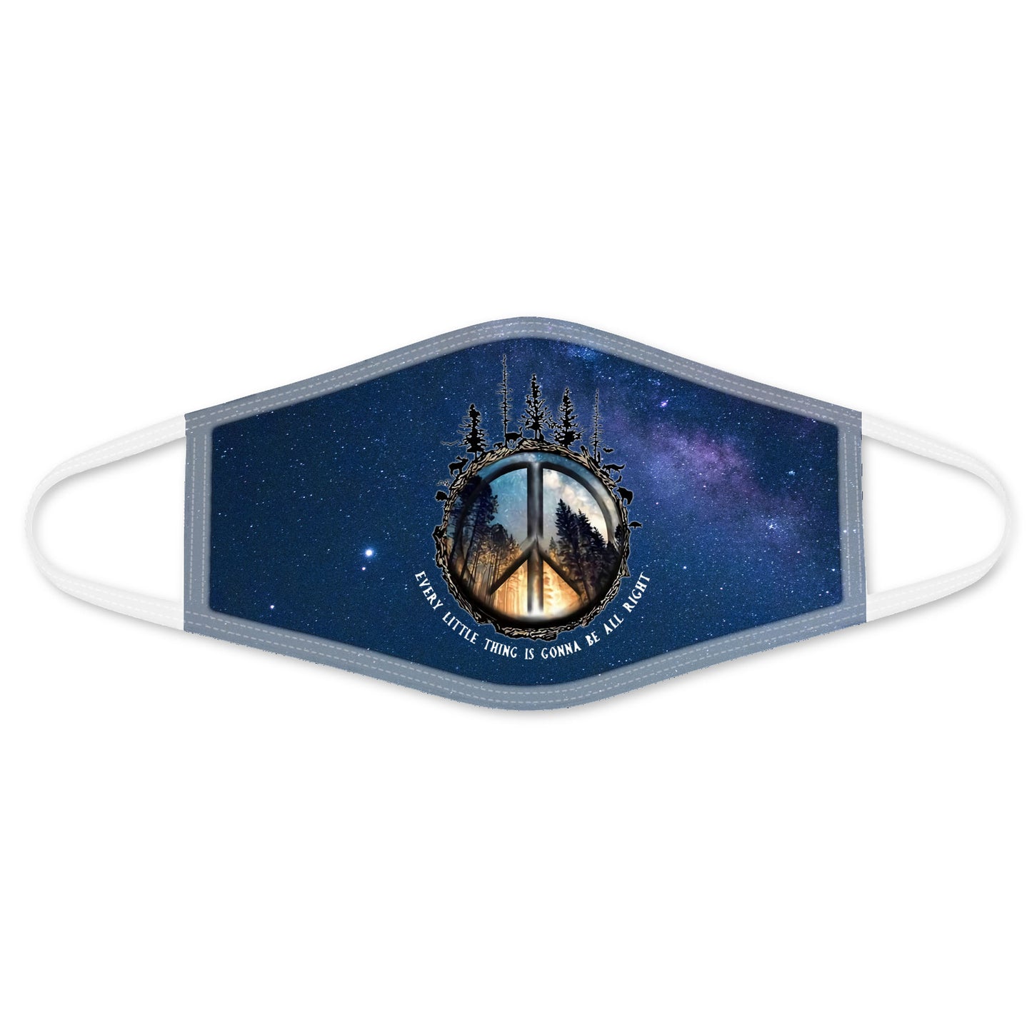 Premium Hippie Galaxy All Over Print Face Mask PL