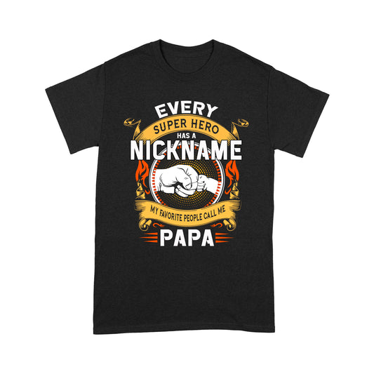 My Favorite Call Me Papa Standard T-shirt TA