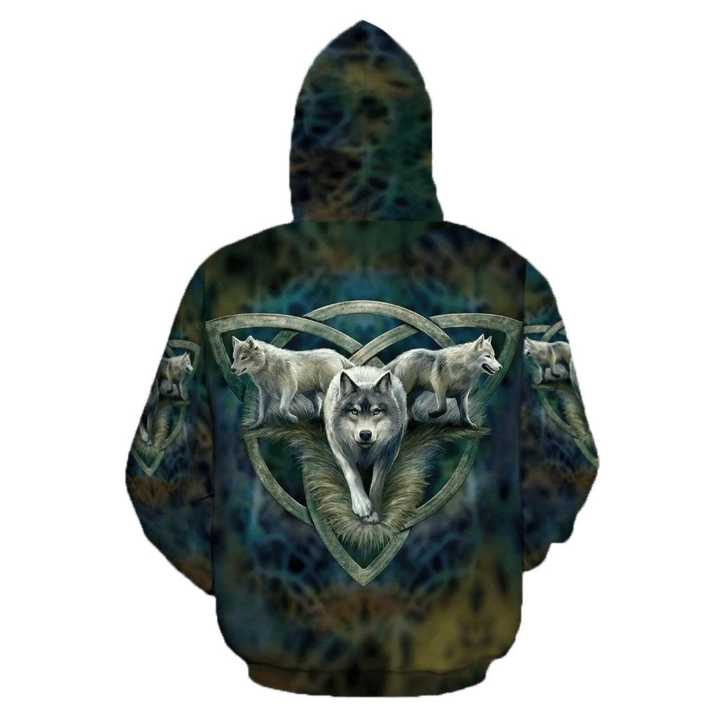 Wolf Native American 3D All Over Printed Unisex Shirts