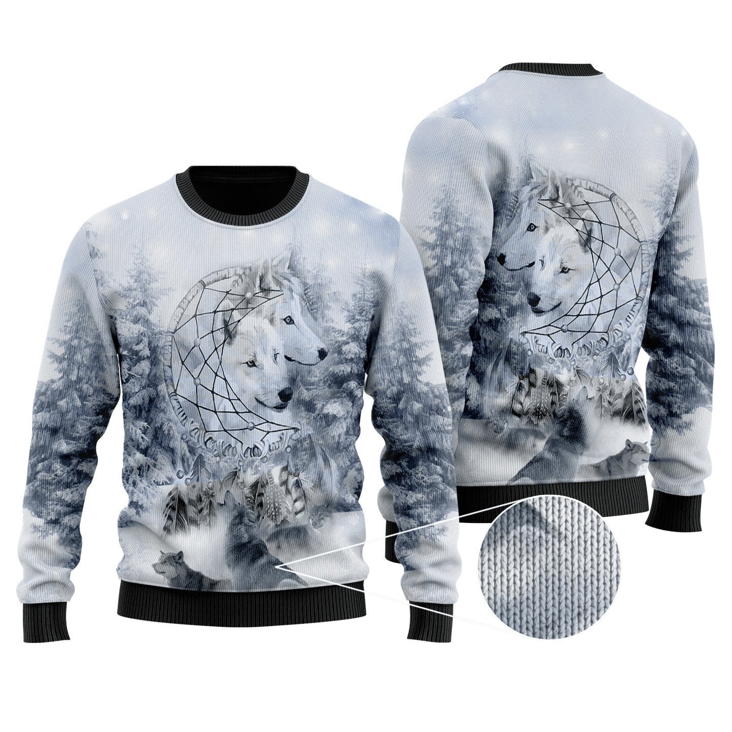 Wolf Native American 3D All Over Printed Unisex Shirts