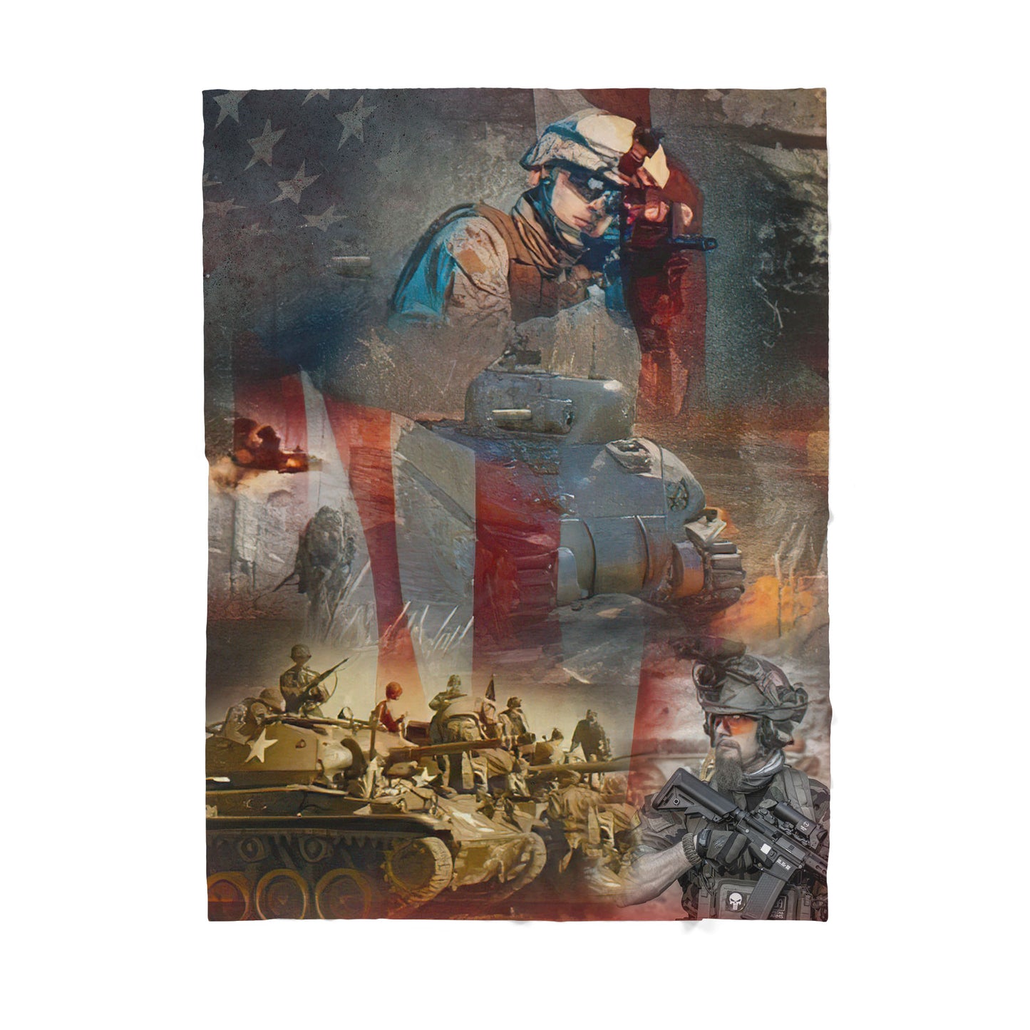 Army Sherpa Blanket TP