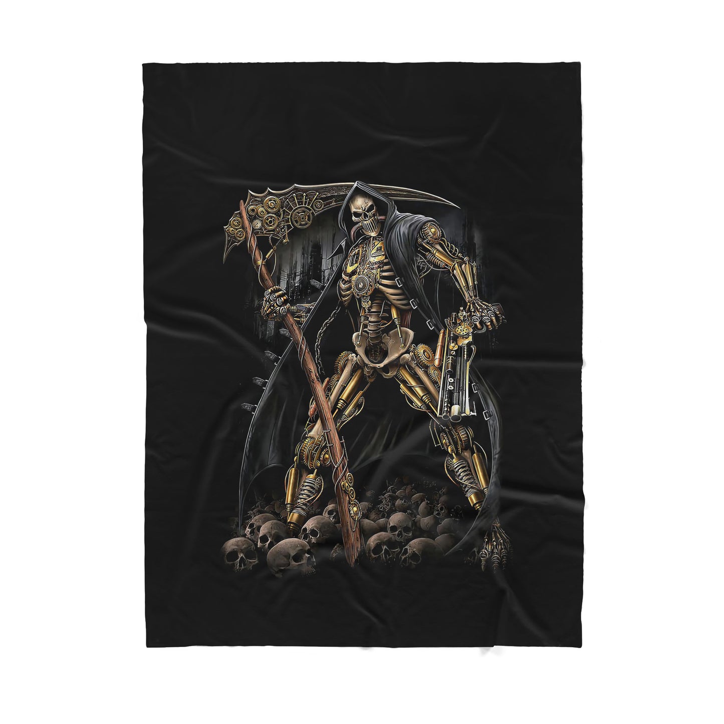 Steampunk Sherpa Blanket