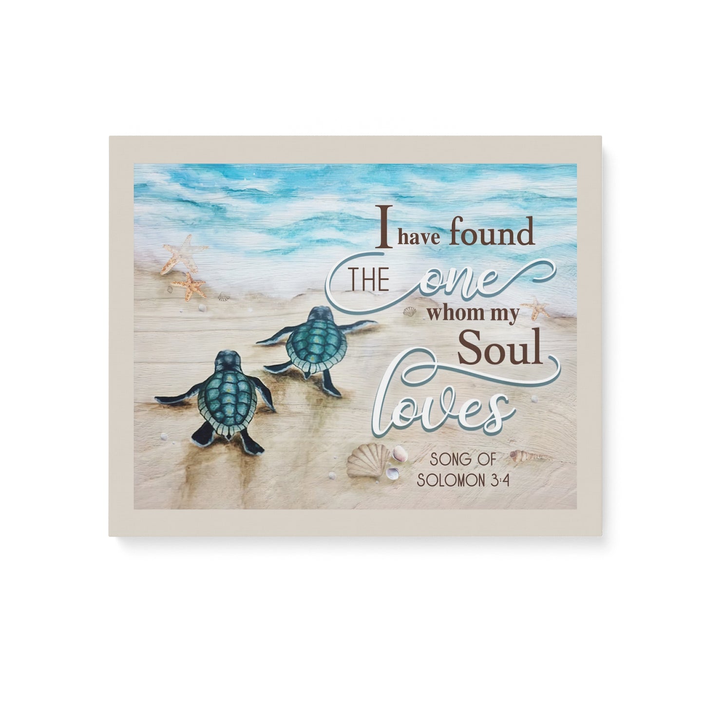 Beach Canvas Whom My Soul