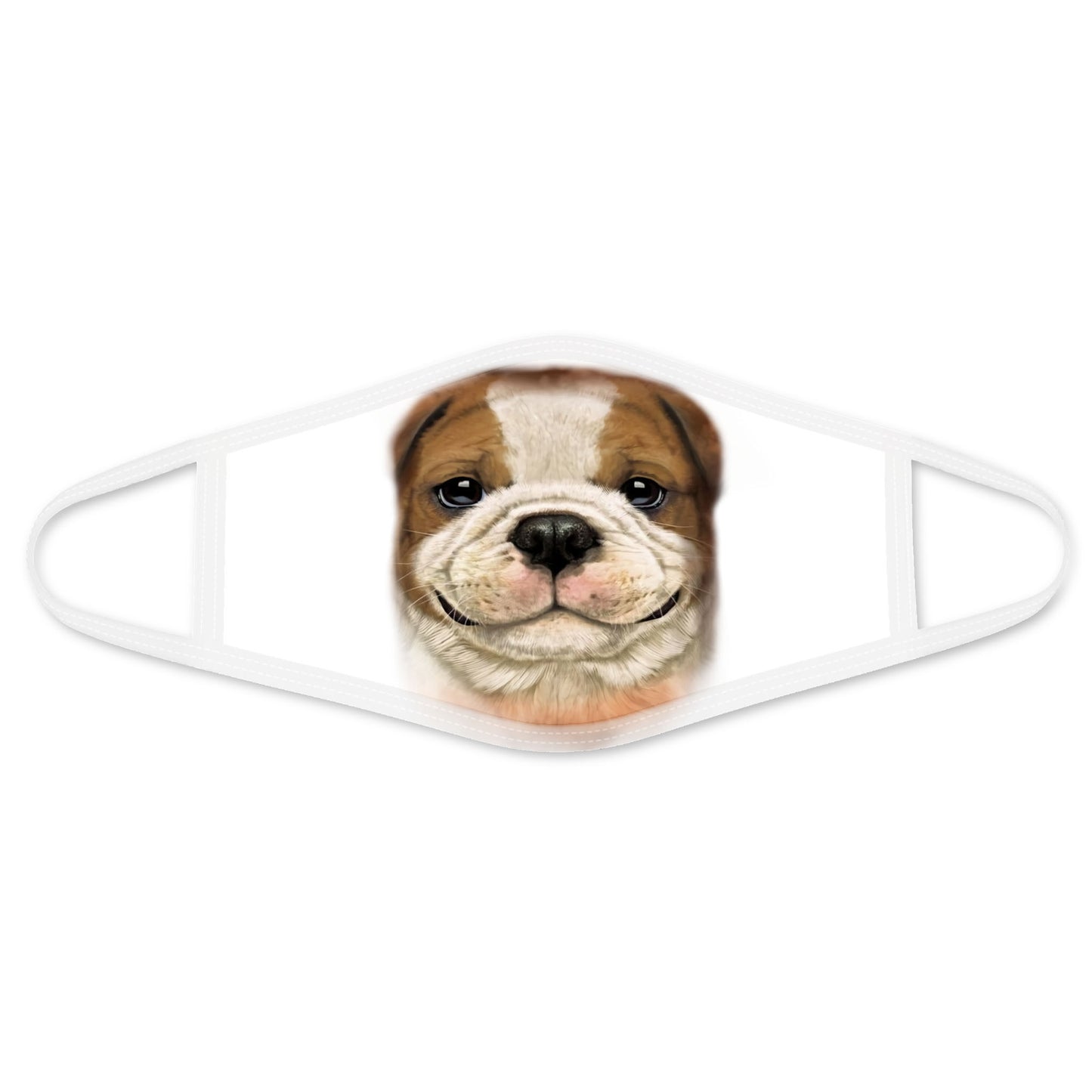 English Pull Dog Face - Face Mask DL