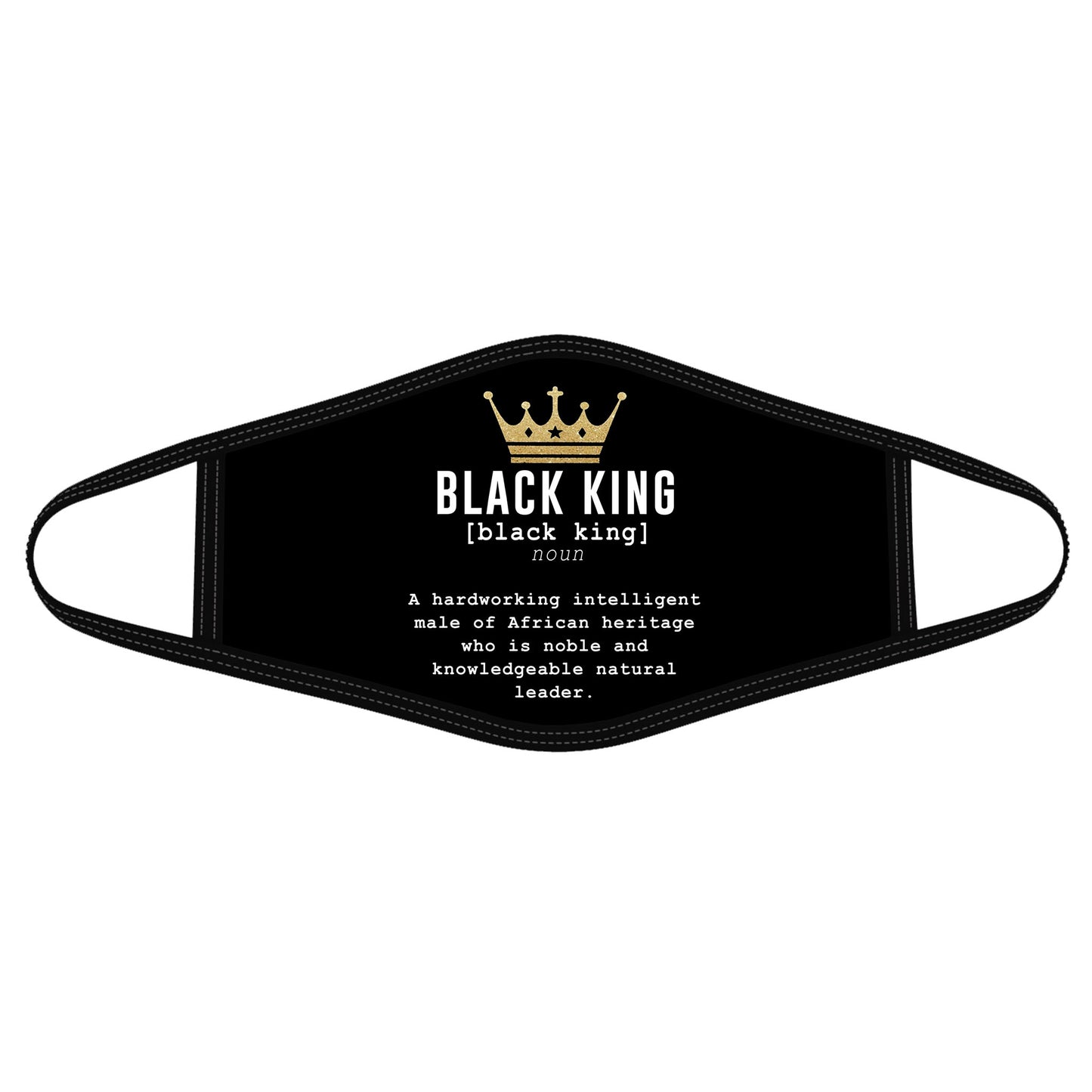 Black King Face Mask DL