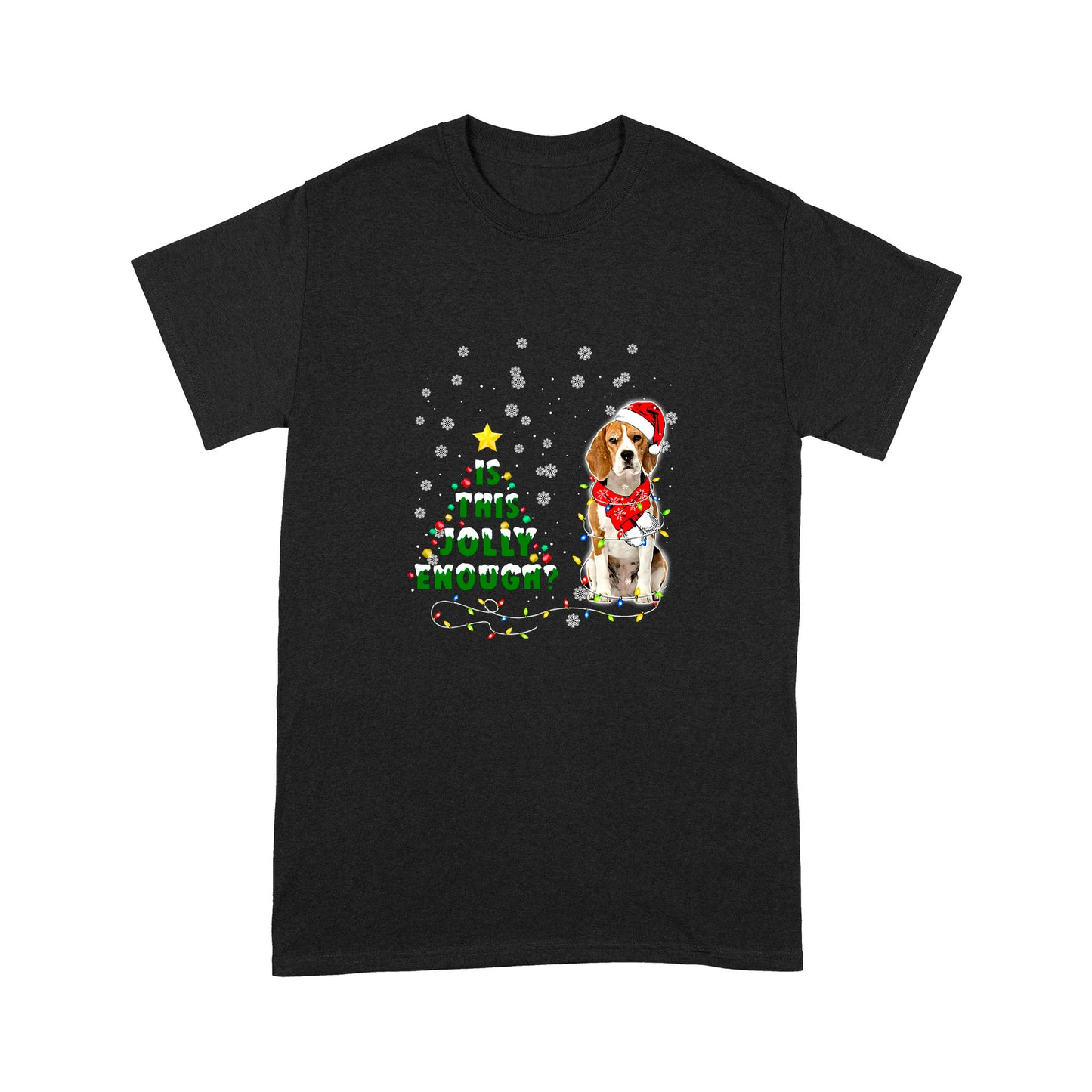Dog Merry Christmas Standard T-shirt HG