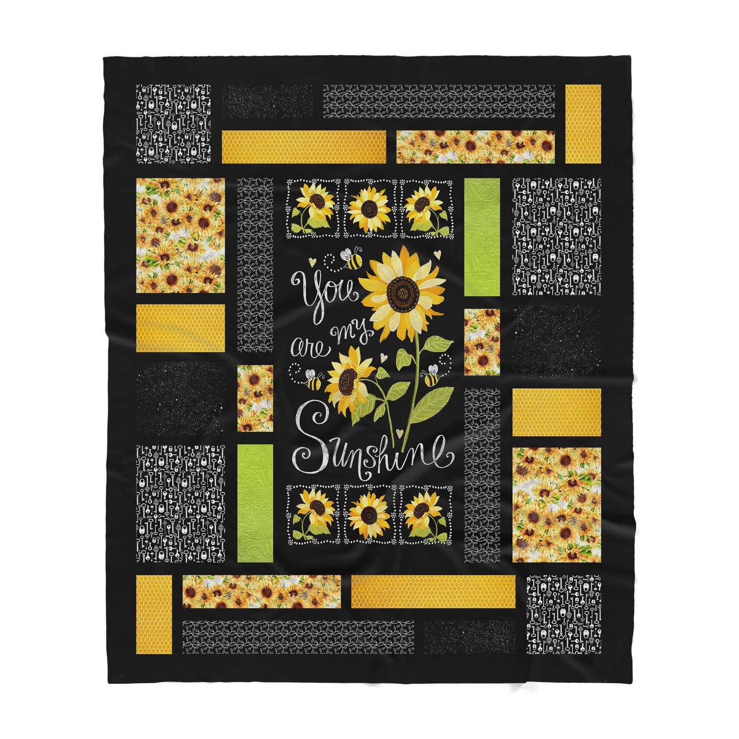 You Are My Sunshine Sherpa Blanket TT