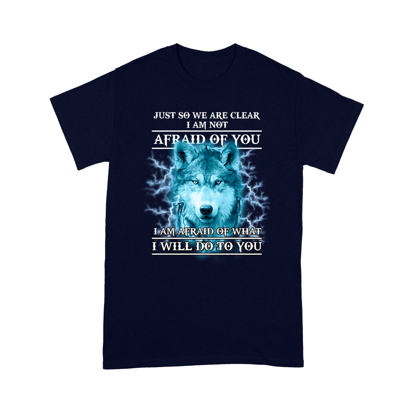 Wolf You Can Throw Me Deluxe T-shirt ML