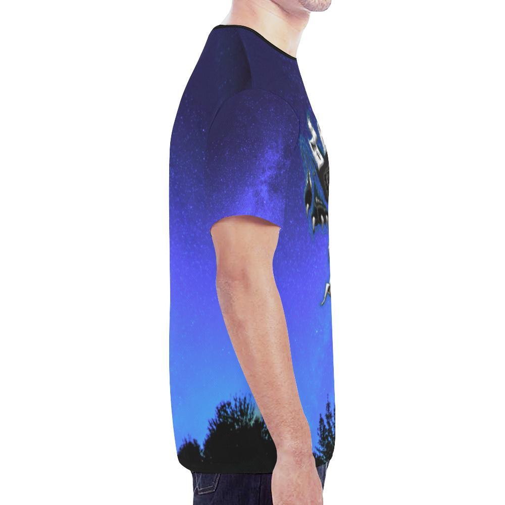 Viking T-shirt - Fenrir In The Sky A6 - Amaze Style™-NEW ALL OVER PRINT T-SHIRTS