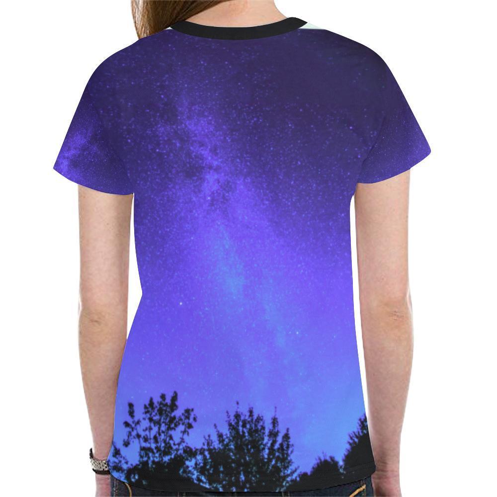 Viking T-shirt - Fenrir In The Sky A6 - Amaze Style™-NEW ALL OVER PRINT T-SHIRTS