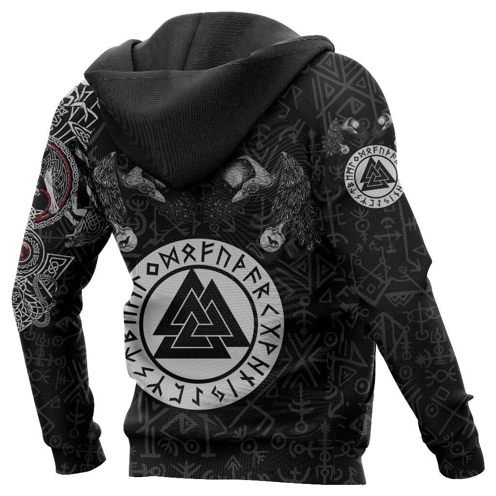 3D Printed Vikings Fenrir Skoll And Hati Valknut Raven