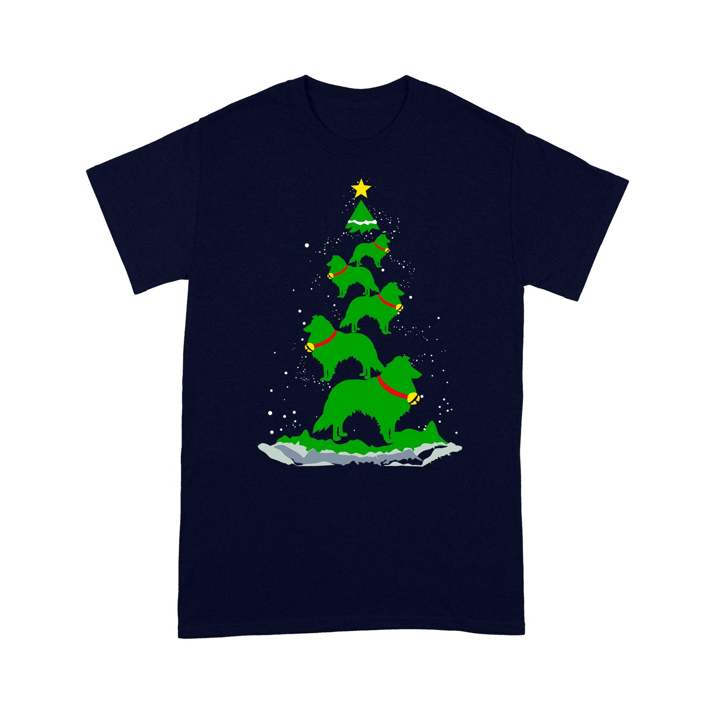 Dog Merry Christmas Standard T-shirt HG