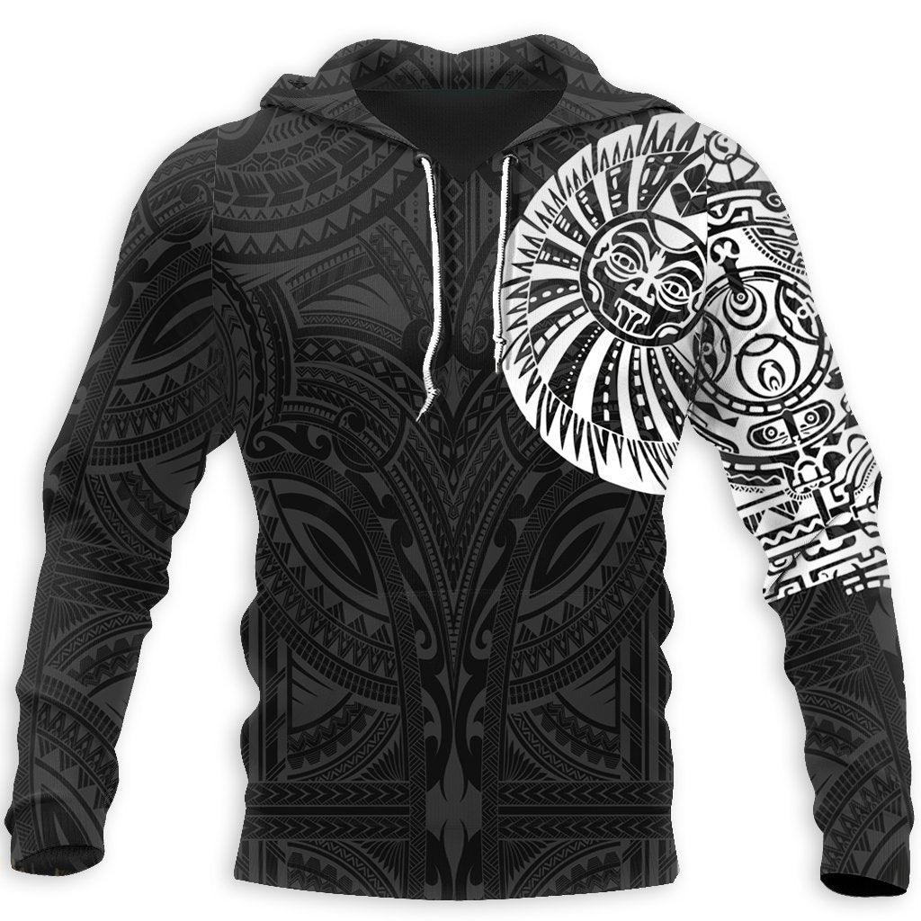 Tiki Ancestors All Over Hoodie HC2402B - Amaze Style™-Apparel