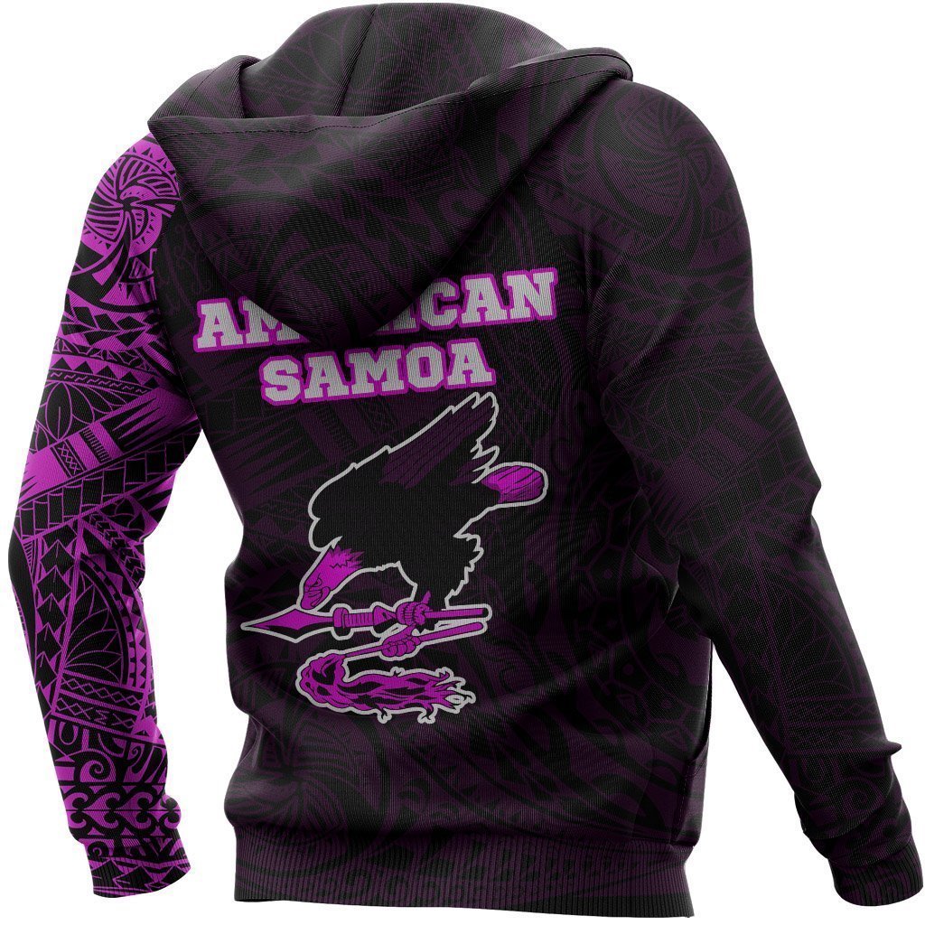American Samoa In My Heart Polynesian Hoodie Pink PL - Amaze Style™-Apparel